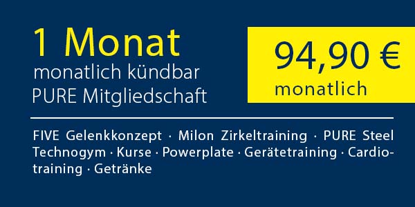 Monatlich kündbar