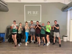 Erfolgreiches Firmenintensiv: Tae Bo Workout für die Manager von Mann und Hummel