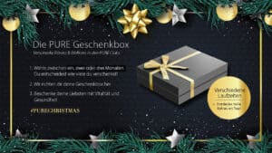 Die PURE Weihnachtsgeschenkbox