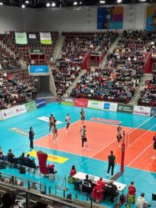 PURE Promotion bei den Barock Volleys in der MHP Arena